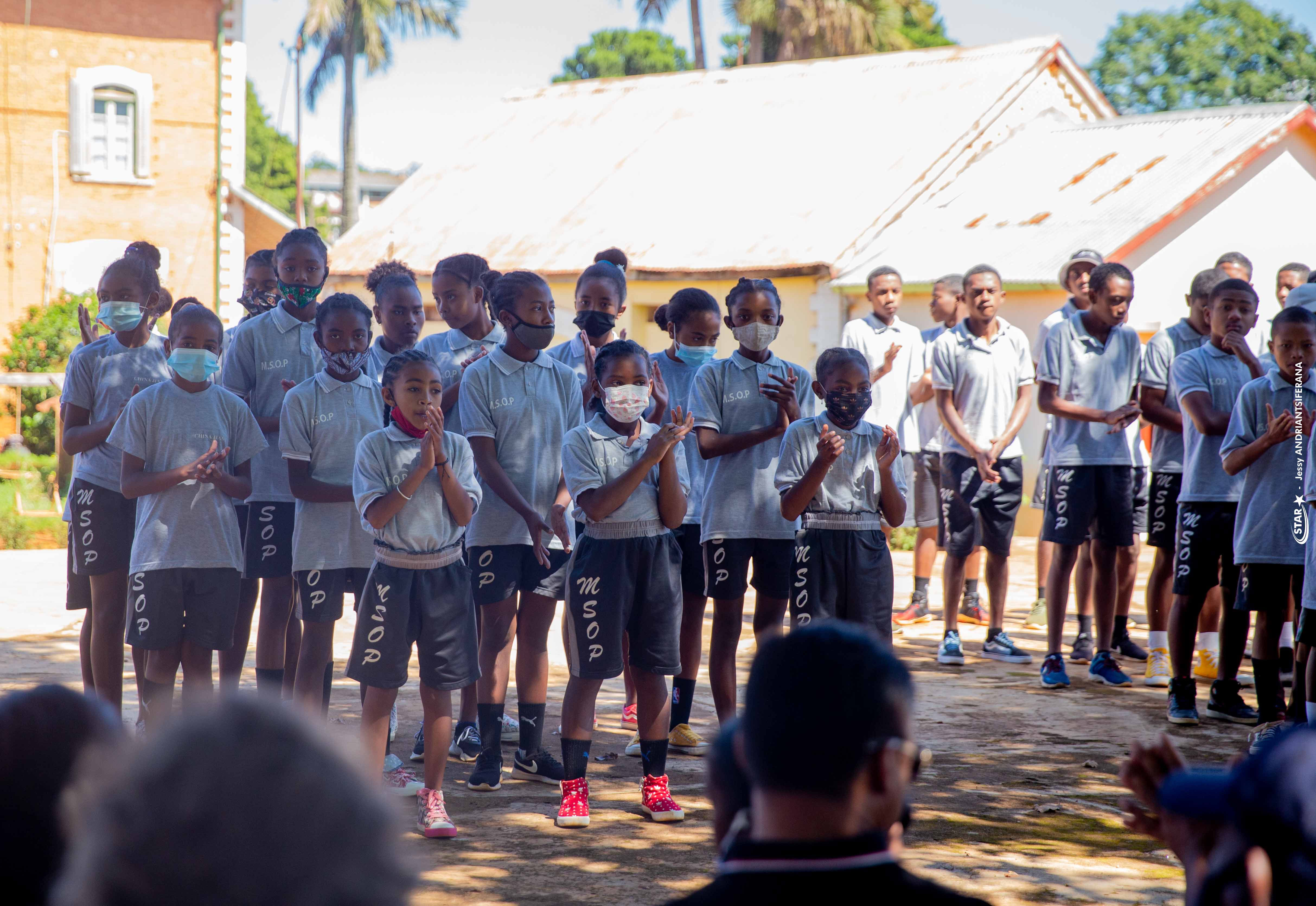 Construction du dortoir au sein de l'Orphelinat de la Police à Ambatolampy