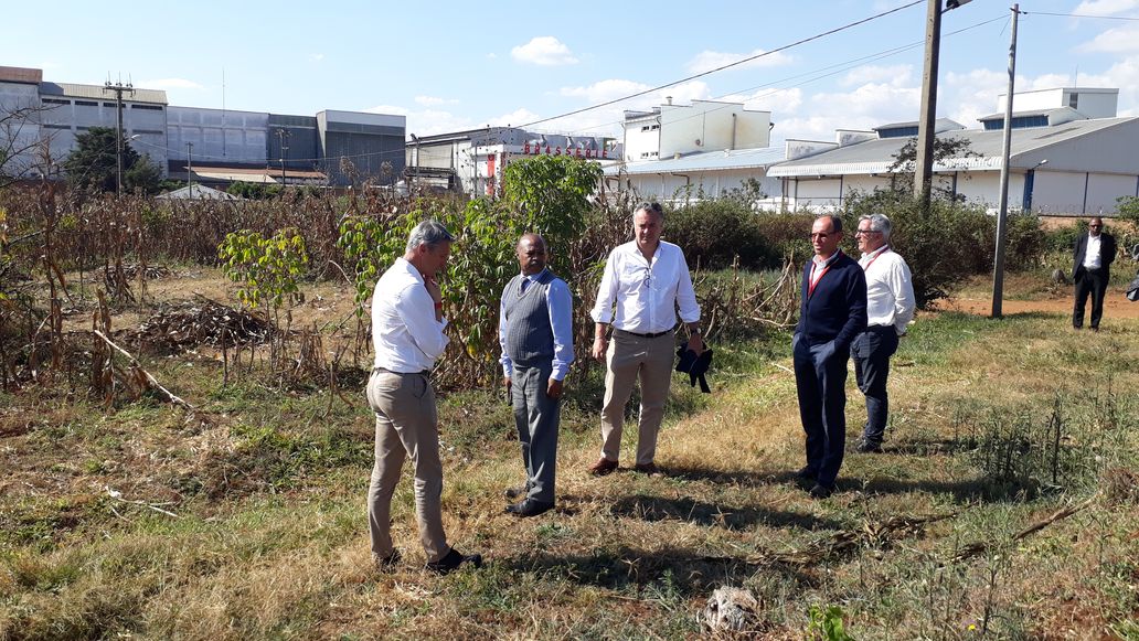 Visite du ministre de l'Agriculture et de l'élevage à l'usine MALTO
