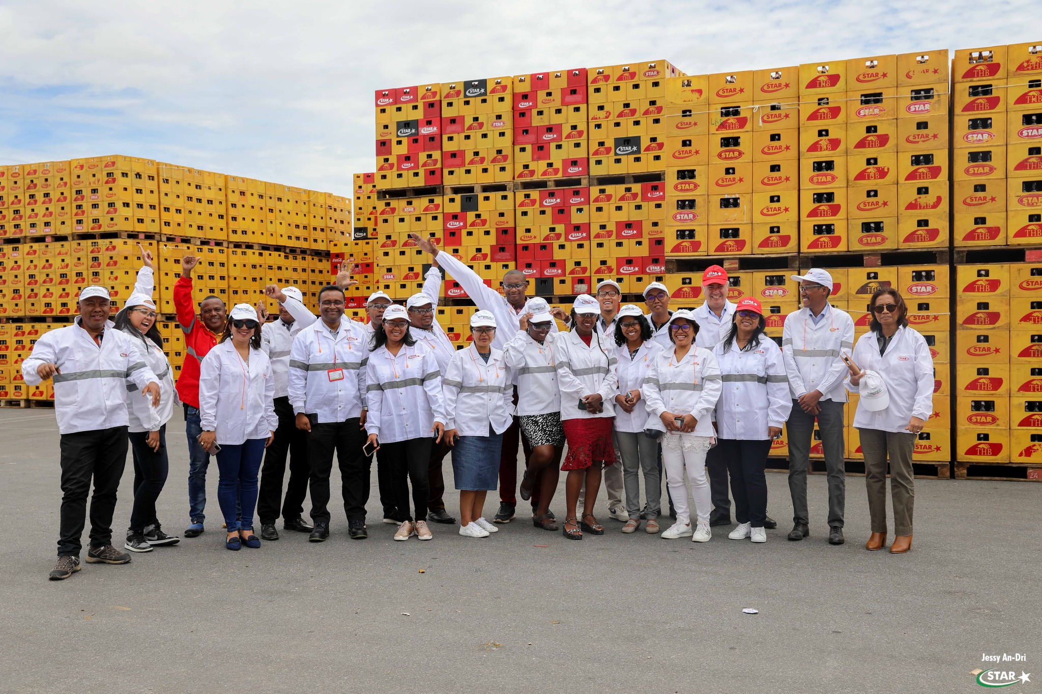 Visite de l'Usine d'Ambatolampy par l'EDBM