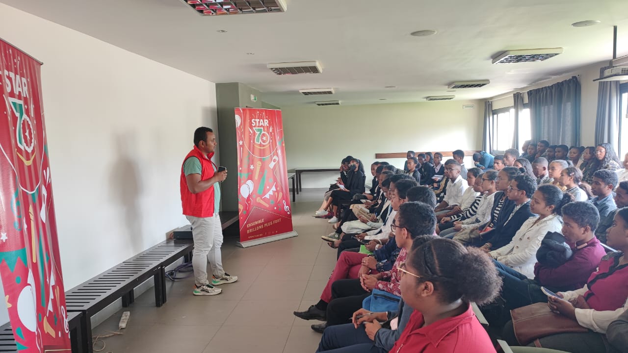 Intervention professionnelle de la STAR auprès des étudiants de SESAME.