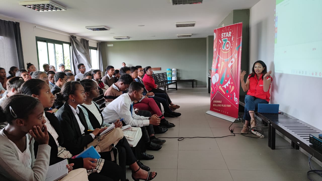 Intervention professionnelle de la STAR auprès des étudiants de SESAME.