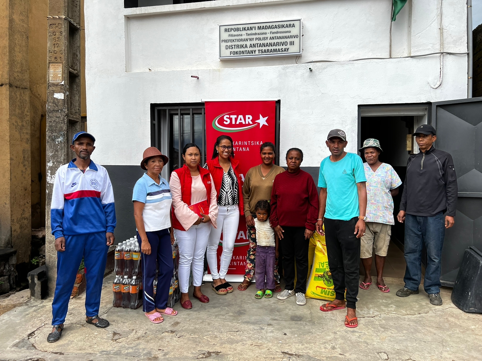 Don à la commune TSARAMASAY