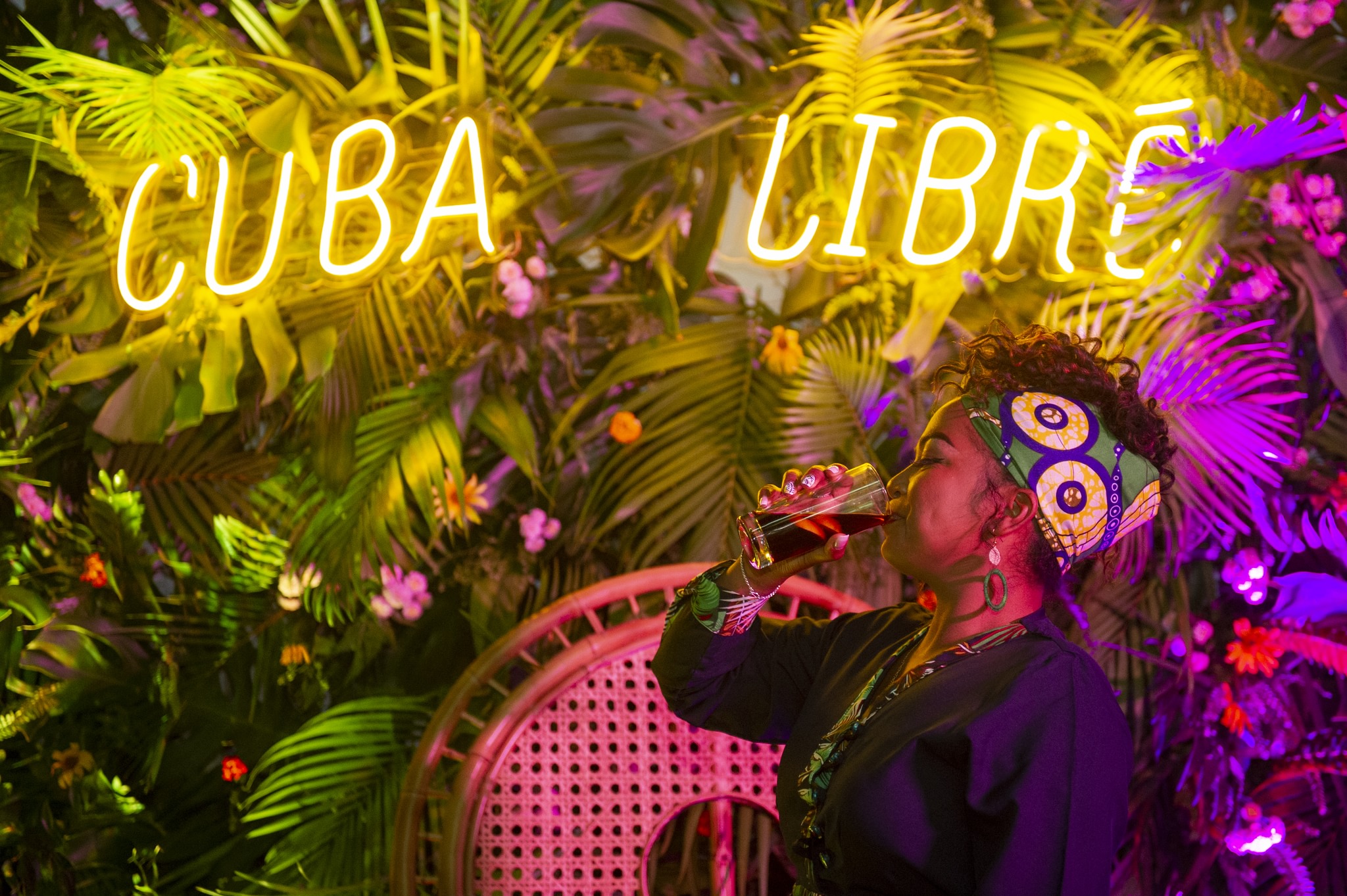 Soirée de lancement de la nouvelle boisson Booster Cuba Libré