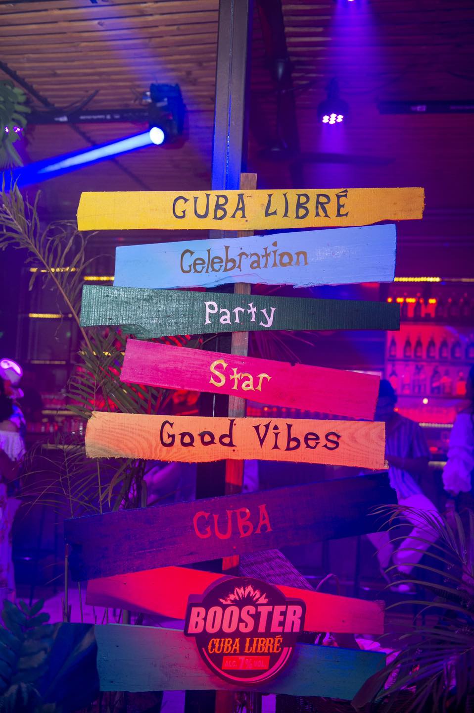 Soirée de lancement de la nouvelle boisson Booster Cuba Libré