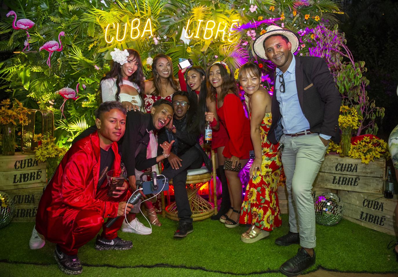 Soirée de lancement de la nouvelle boisson Booster Cuba Libré