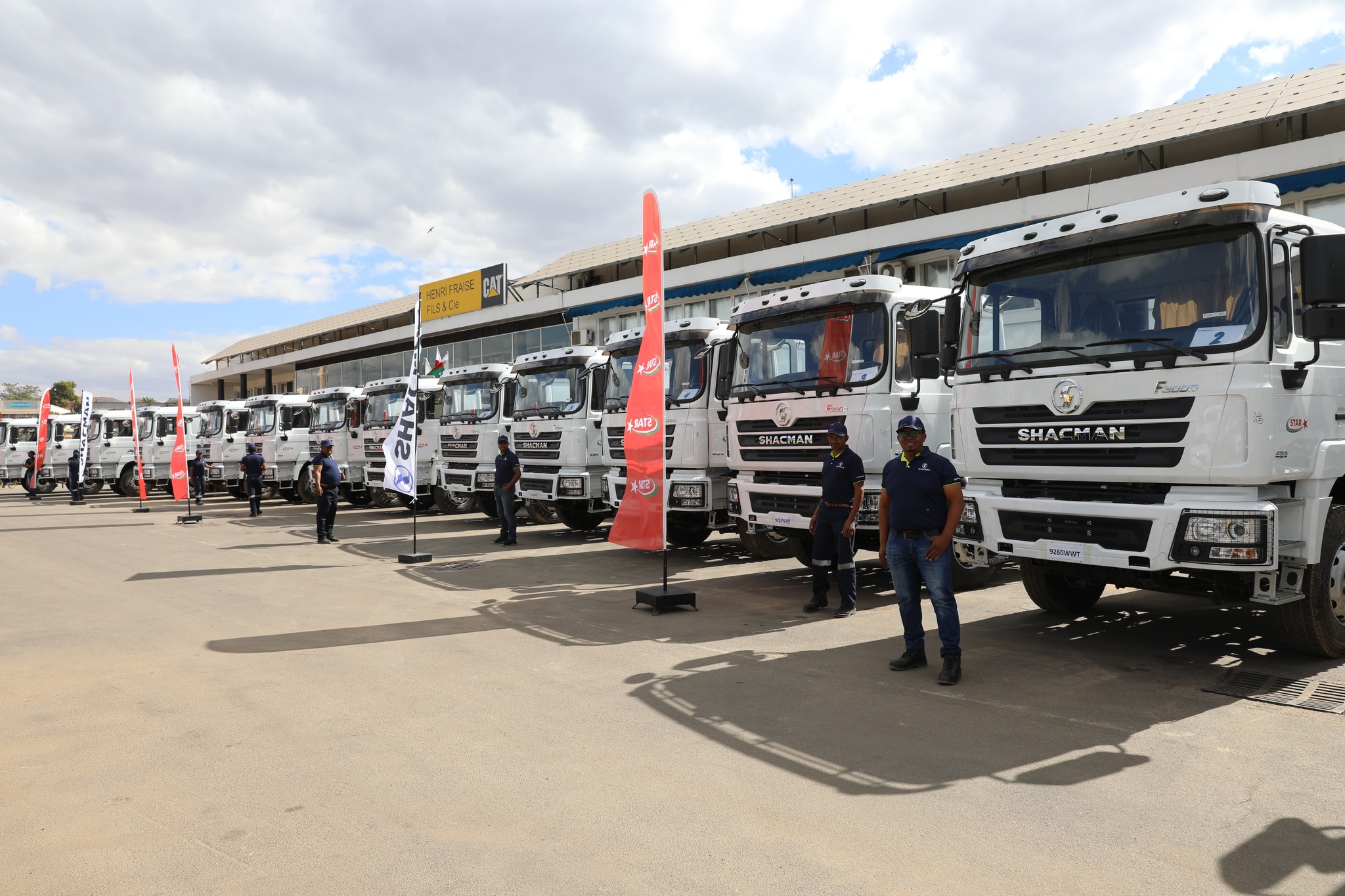 Acquisition de 14 nouveaux tracteurs routiers