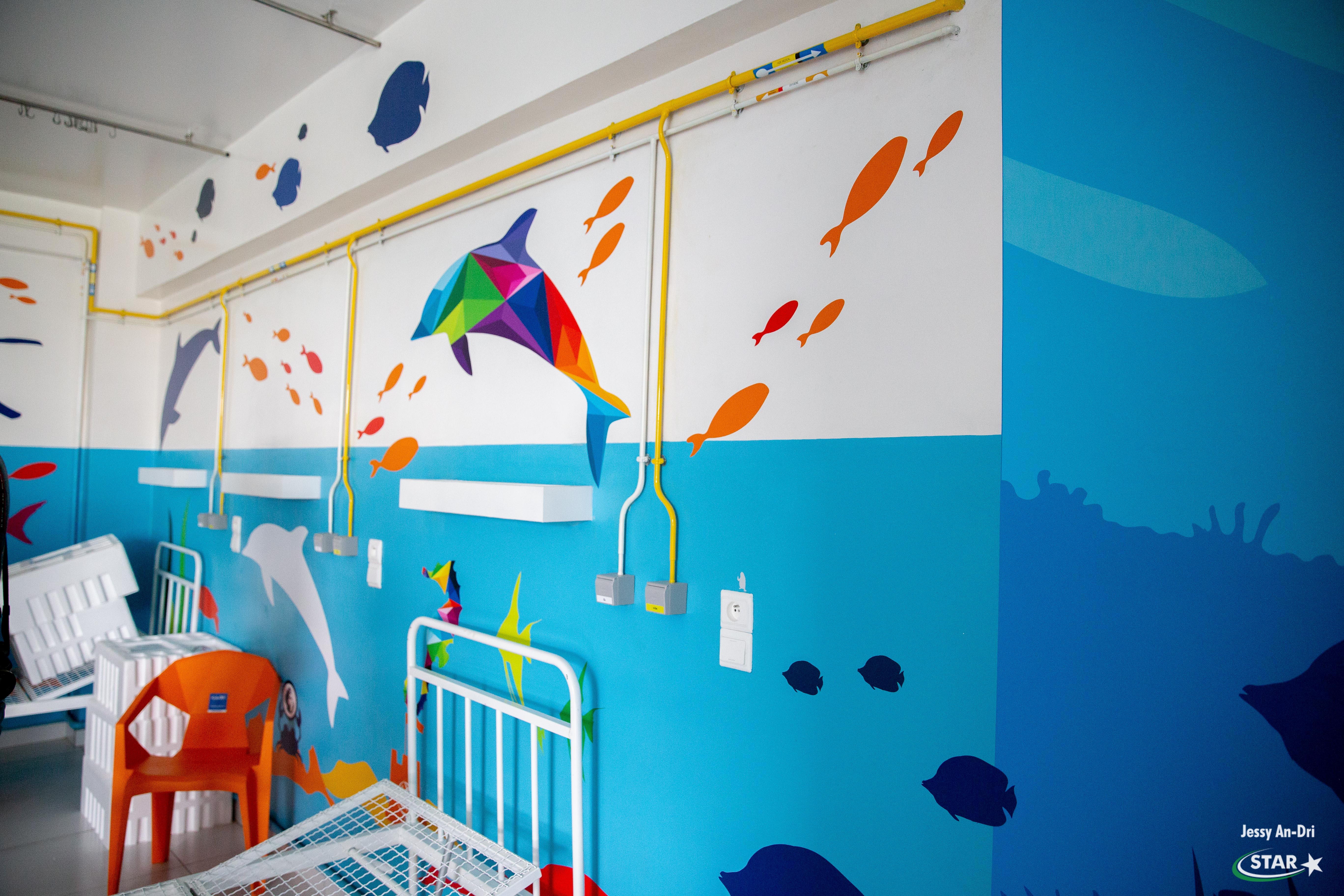 Réhabilitation du service pédiatrique de l'HJRA