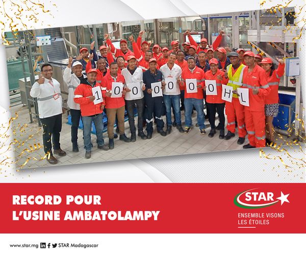 Record pour l'usine d'Ambatolampy