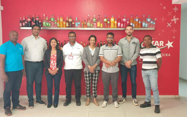 Visite de l'Usine d'Ambatolampy avec l'équipe de HAVAMAD