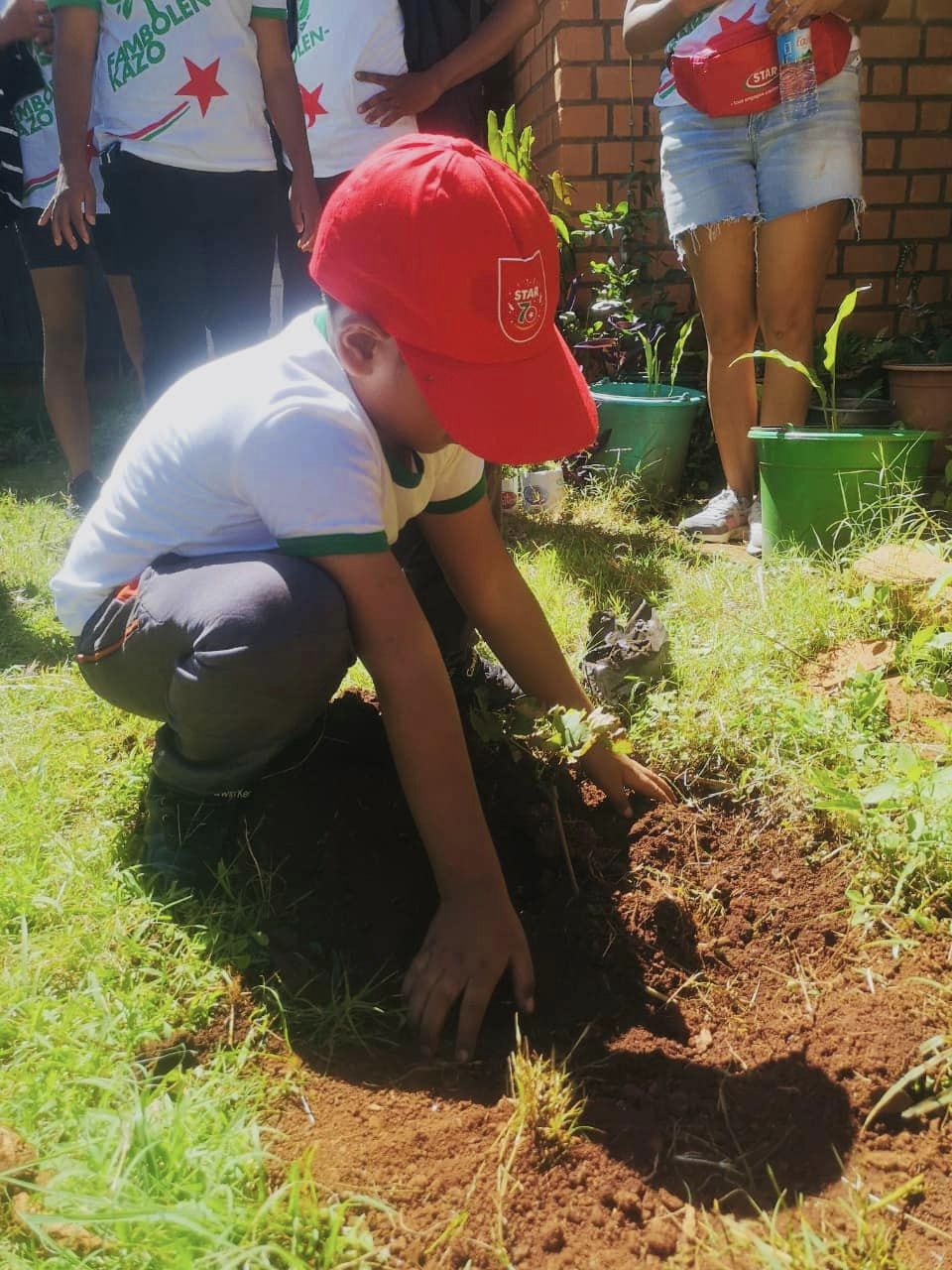 Reboisement avec les membres du SIM