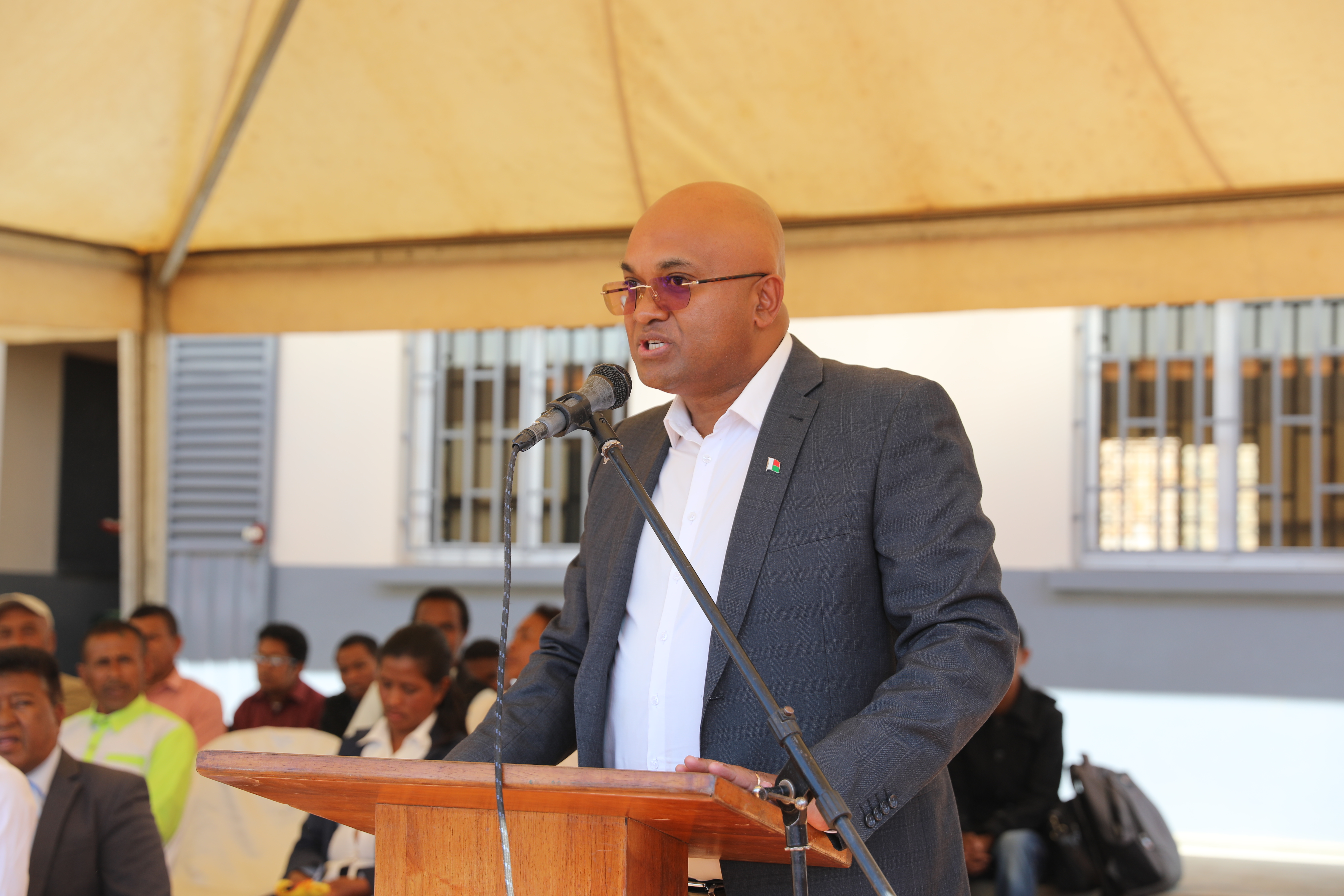 Inauguration du Lycée Mahazina Ambatolampy
