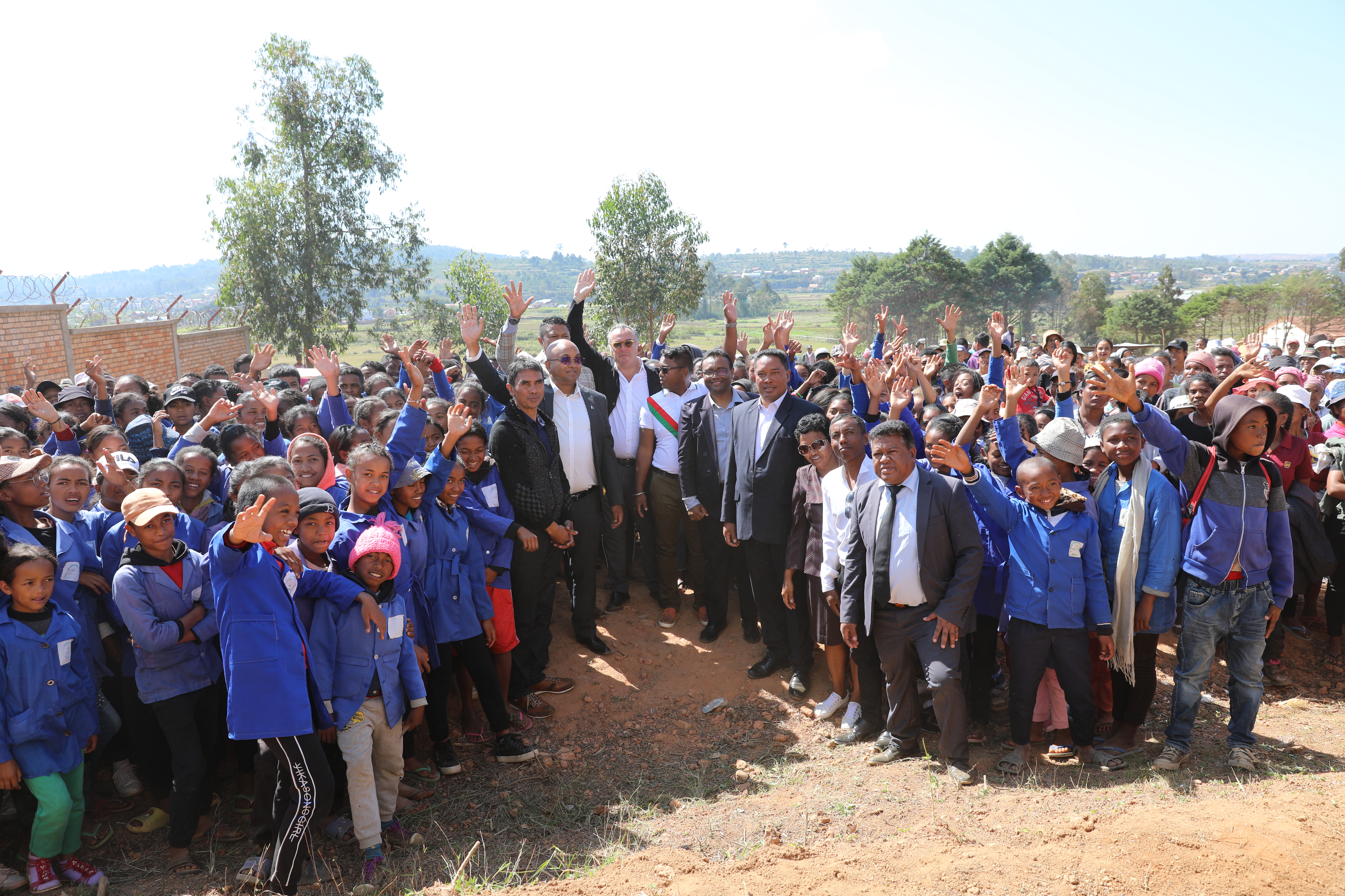 Inauguration du Lycée Mahazina Ambatolampy